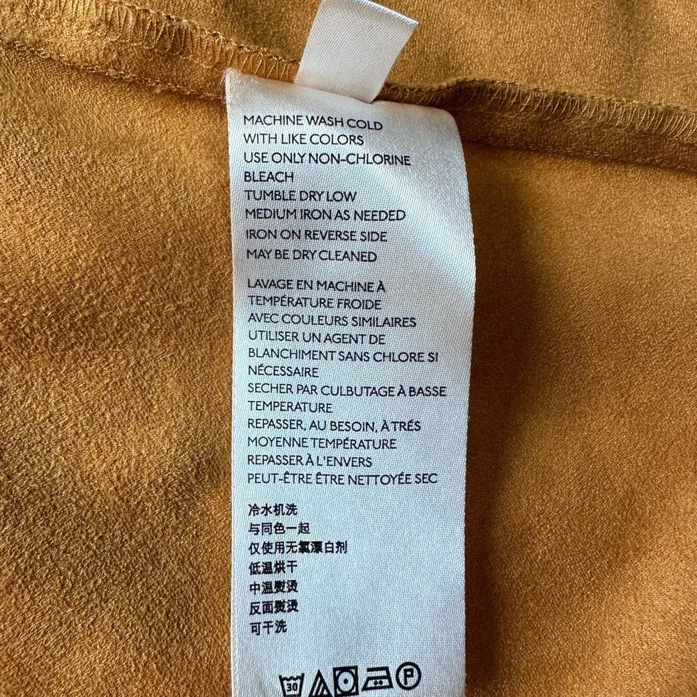 Anthropologie Golden High-Low Skirt - Picture 13 of 14
